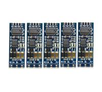 HiLetgo 5 Piezas TTL a RS485 485 a Nivel UART Serial Hardware recíproco Control de Flujo automático UART a RS485 convertidor RS485 a TTL