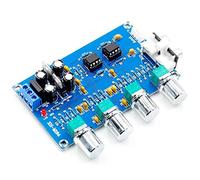 HiLetgo NE5532 Audio Preamp Pre Amplifier Adjustment Plate Double AC12V HiFi Amplifier Preamplifier Volume Tone Control Board High and Low Volume Adjusting Board