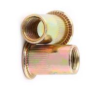 Hilitand 100 / 20Pcs M3-M12 Acero al Carbono Rosca de Remache roscada Tuerca Rivnut Nutsert Sujetador(M8/20pcs)