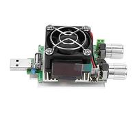 Hilitand Carga electrónica, instrumento de prueba de electricidad de descarga de 35 W con LCD, puerto USB, corriente constante ajustable