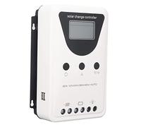 Hilitand Controlador de Carga Solar, Controlador de Panel Solar MPPT ProteccióN del Sistema de DeteccióN AutomáTica Regulador de Panel Solar de Carga Segura (60A)