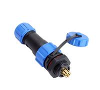 Hilitand Enchufe de aviación, impermeable IP68 SP13 de 2 pines, 9pin
