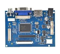 Hilitand Placa de Controlador LCD VGA, HDMI VGA 2AV Que invierte la Placa del Controlador para Pantalla LCD de 7 Pulgadas AT070TN92 800x480