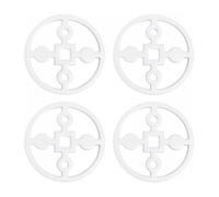 Hilke Collection 4 Posavasos Anima Gemella blanco