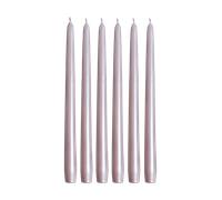 Hilke Collection 6 Velas Herrgårdsljus 30 cm Rosa perla