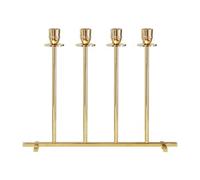 Hilke Collection Candelabro Alto latón macizo