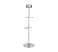 Hilke Collection Candelabro Ninfea Alta 40 cm Latón niquelado