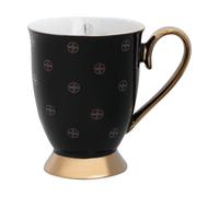 Hilke Collection Taza Anima Gemella Nero 28 cl Negro
