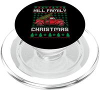 Hill Family Ugly Christmas Sweater Red Truck Funny Xmas PopSockets PopGrip para MagSafe