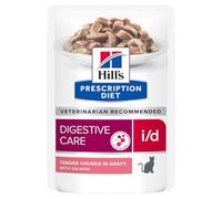 Hill 's Feline i/d maaltijdzakje Salmon kattenvoer 12 x 85 g