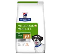 Hills Prescription Diet Metabolic + Mobility Mini Control de Peso alimento seco para perros con pollo - Saco de 6 Kg