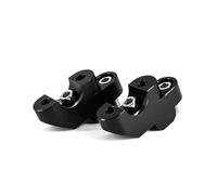 HILLAR Alzas Manillar para NC 750 X NC750X 2016-2021 CB500X CB500F CB300F Elevador De Motocicleta Abrazadera De Manillar Elevador De Manillar Abrazadera Manillar Motocicleta(Negro)