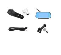 HILLAR Cámara De Reserva De Coche para VW para Crafter MK2 para Man para Furgoneta 17 En Adelante Cámara Trasera Full HD Luz Freno Inalámbrica Monitor Cámara Marcha Atrás