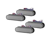 HILLAR luz trasera de motocicleta Luz Trasera Freno Universal Para Motocicleta, 24 LED, Roja Freno Para Moto, Scooter, ATV, UTV, Dirt Pit Bike, 12 V, 24 V Motocicleta Luz Trasera(4pcs)