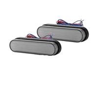 HILLAR luz trasera de motocicleta Luz Trasera Freno Universal Para Motocicleta, 24 LED, Roja Freno Para Moto, Scooter, ATV, UTV, Dirt Pit Bike, 12 V, 24 V Motocicleta Luz Trasera(2pcs)