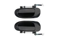 HILLAR Manija Puerta Lado Para Mitsubishi Para Carisma 1998-2002 Black Space Star Manija De Puerta Exterior MB2536/MB2537(Rear Left Right)