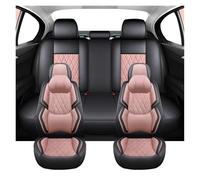 HILLAR para Q2L Q3 Q5 Q7 4L A6 C5 4F C6 A3 8Y 8P A4 B7 B8 Juego Completo De Fundas para Asientos De Coche Accesorios Interiores De Lujo Funda Asiento Coche(Luxury-Pink)