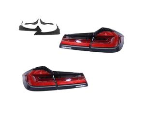 HILLAR Piloto Trasero Automóvil Para 530 540 Y M5 F90 (2017-2022). Incluyen Intermitentes Volante Juego 2 Unidades. Luces Traseras Diurnas (DRL) Plug And Play