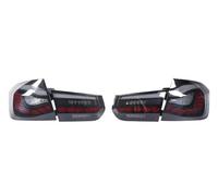 HILLAR Piloto Trasero Automóvil Para Serie 3 F30 F35 F80 M3 (2012-2018). Luces Traseras LED Dinámicas DRL(Smoke)