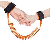 Hillento Bebé Anti-lost Cinturón Arnés de Seguridad, Arnes para Niños Antiperdida, Niño Anti-lost Correa de Muñeca para Caminar, Compras etc(2,5 metro, Naranja)