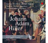 Handel'S Company Homburg, Rainer Johannes Laske, Thomas Riede, Thomas Schoch, Knut Stuttgarter Hymnus Chorknaben Winter, Veronika - Hiller: Jauchzet...; Hiller/Pergolesi: Stabat Mater / Winter, Riede, Schoch, Laske. Stuttgarter Hymnus-Chorknaben. Rainer Johannes Homburg, Dirección