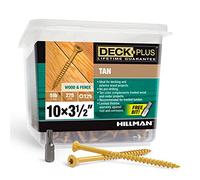 Hillman 48422 Tornillos de Cubierta, Canela, 5lb Box