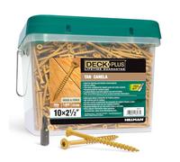 Hillman cierres 48417 25 lb 10 x 2,5 tornillo de marrón