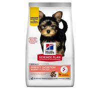 Hills 607237 Science Plan PERFECT DIGESTION SMALL & MINI PUPPY DRY FOOD with CHICKEN AND BROWN RICE 3kg