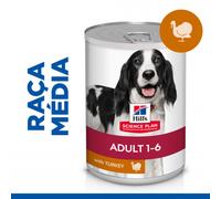 Hill's Adult - Comida en lata para perros adultos - Pavo - Cantidad: 2 + 1 OFERTA [370 g]