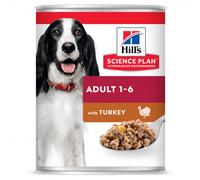 Hill's Adult - Comida en lata para perros adultos - Pavo - Cantidad: 370 g