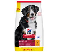 Hill's Adult Large - Pienso para perros grandes - Pollo - Cantidad: 12 + 2 kg GRÁTIS