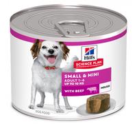 Hill's Adult Small & Mini - Alimento en mousse para perro de tamaño mini y pequeño - Vaca - Cantidad: 200 g