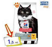 Hills Cat Science Plan Maduro Adulto Esterilizado Pollo 7+ Gatos 3.31 Lbs