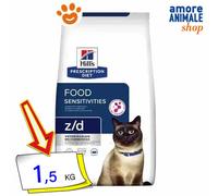 Hills Comida Para Gatos Prescription Diet Z/D Original Pienso 1.5/6 Kg