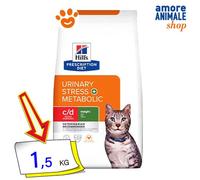 Hills Dieta De Prescripción Para Gatos C/D Estrés Urinario + Metabólico 1,5/3 Kg