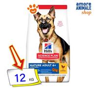 HILLS Dog Science Plan Madura Adulto 6+ Gran Raza Pollo Comida Seca Perros 12 Kg