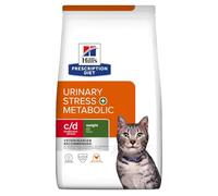 Hills Prescription Diet c/d Urinary Stress + Metabolic alimento para gatos con pollo - Saco de 4 Kg