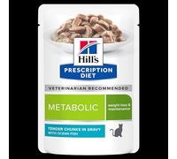 HILL'S Feline METABOLIC Pescado Azul 12X 85GR