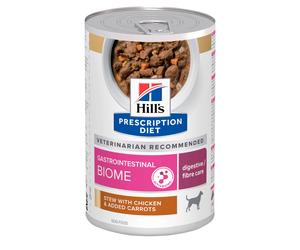 Hill's Gastrointestinal Prescription Diet Biome Digestive / Fibre Care Perro Latas 12 x 354 gr