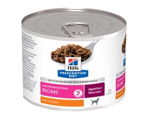 Hill's Gastrointestinal Prescription Diet Biome Digestive Pollo Perro Latas 12 x 370 gr