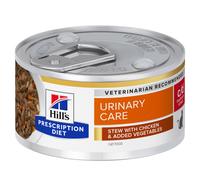 Hills Prescription Diet c/d Urinary Stress estofado para gatos con pollo y verduras añadidas - lata - Lata 82g