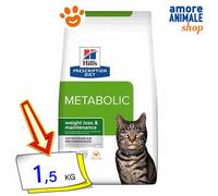 Hills Gato Dieta De Prescripción Metabólica Para El Control De Peso 1,5/8 Kg