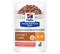 Hill's Prescription Diet k/d Alimento para Gatos con Salmón - bolsita