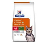 Hills Prescription Diet c/d Urinary Stress + Metabolic alimento para gatos con pollo - Saco de 4 Kg