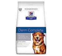 Hills Prescription Diet Derm Complete Pienso para perros con problemas de pelo y piel - Saco de 4 Kg