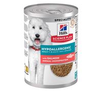 Hill's Hypoallergenic - Alimento en paté para perro adulto - Salmón - Cantidad: 12 x 363 g