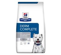Hills Prescription Diet Derm Complete Mini Pienso para Perros con Problemas de Pelo y Piel - Saco de 1 Kg