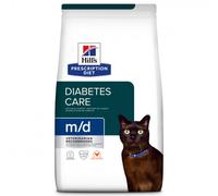 Hills Prescription Diet m/d alimento para gatos con Pollo - Saco de 3 Kg