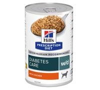Hill's PD Diabetes Care w/d - Alimento en paté para perro con diabetes - Cantidad: 12 x 370 g