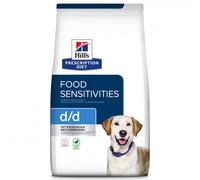 Hill's PD Food Sensitivities d/d - Pienso para perros con sensibilidad alimentaria - Pato - Cantidad: 4 kg